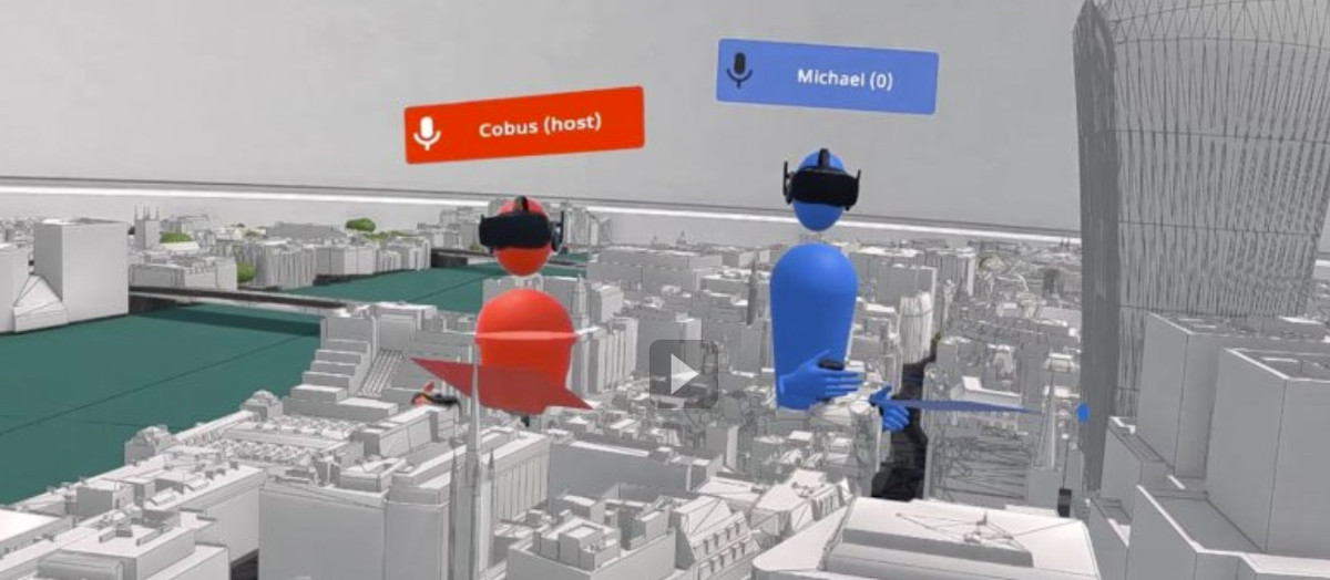 3D Model of London in Virtual Reality