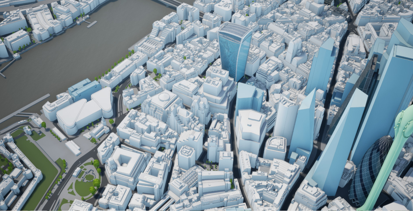 AccuCities 3D London model