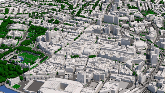 CAD Cardiff City Model in Tiles | AccuCities
