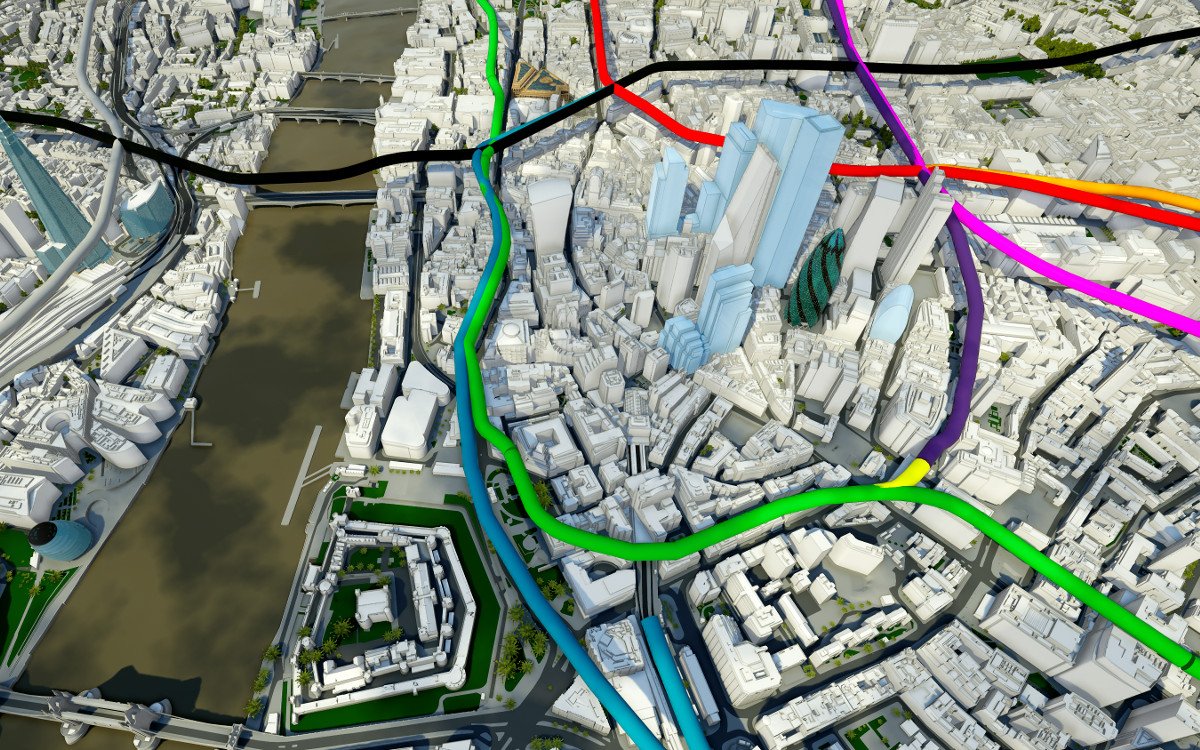 Free 3D Model of London Download 3D City Models Gallery AccuCities