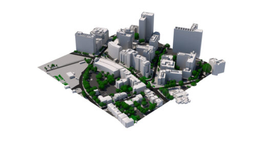 3D Model of Croydon by AccuCities 2