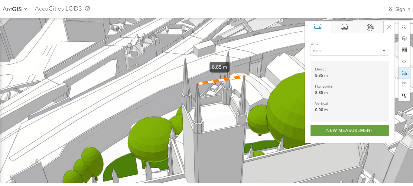 3D models of London in arcgis - Level 3